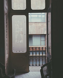 gray wooden door thumbnail