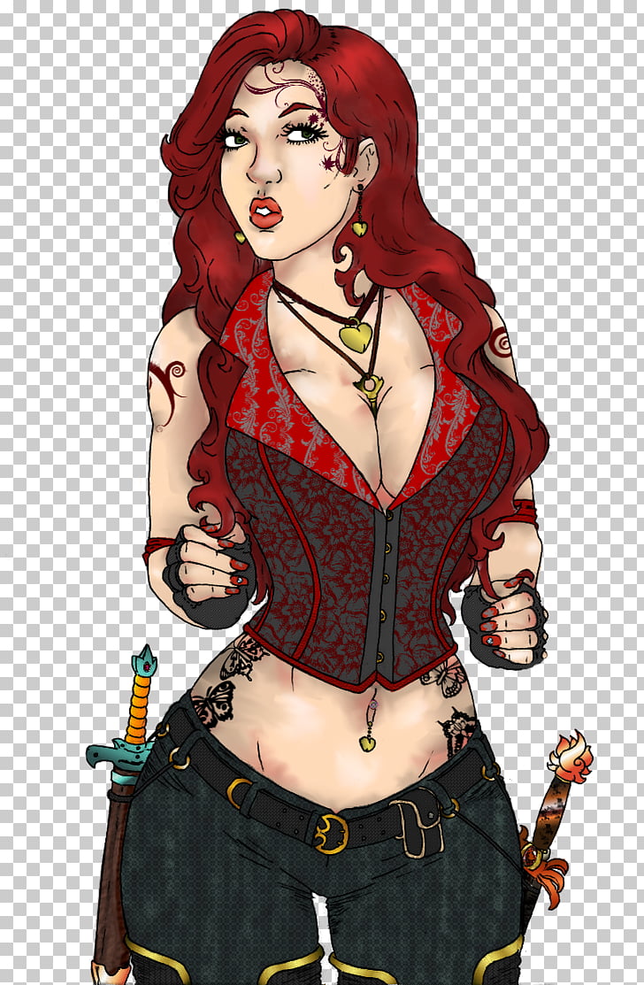Black Hair Pin Up Girl Brown Hair Jem Girls Png Clipart Free