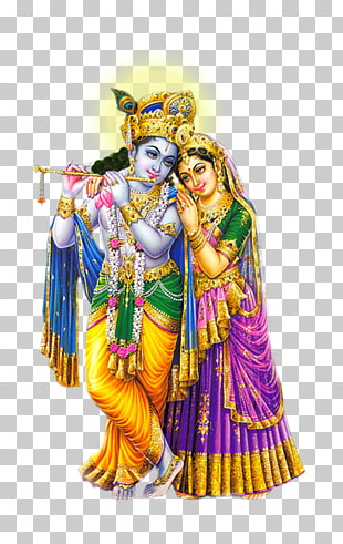 Radha Krishna, Lord Krishna Hd, two Hindi Gods illustration PNG clipart