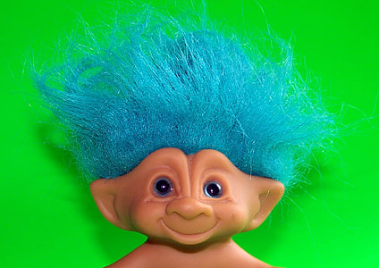 blue haired troll toy thumbnail