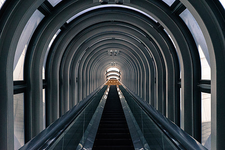 Escalator stairs captured in Osaka, Japan thumbnail