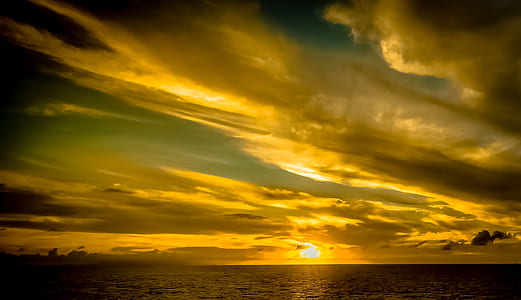 sunset landscape photo thumbnail