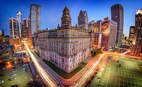 timelapse photo of vehicles at the city thumbnail