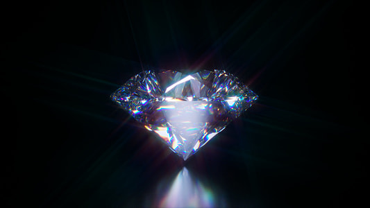 shallow focus of white gemstone thumbnail