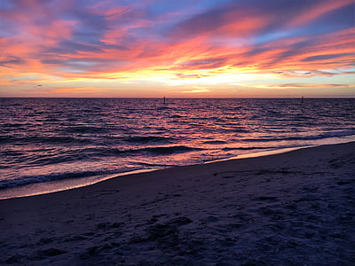 photo of sea during golden hour thumbnail