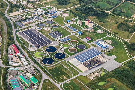 aerial photo of concrete buildings thumbnail