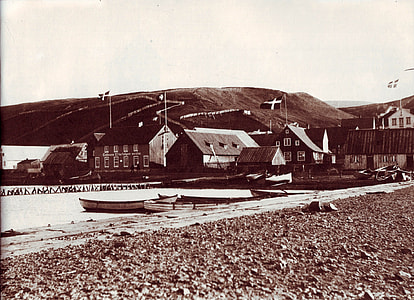 Akureyri in the late 19th century in Iceland thumbnail