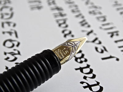fountain pen, text, leave, white thumbnail