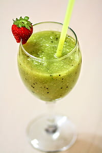 fruit shake in wine glass thumbnail