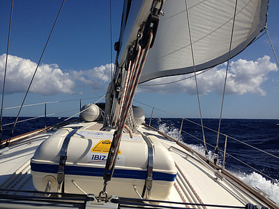 photo of white sail boat thumbnail