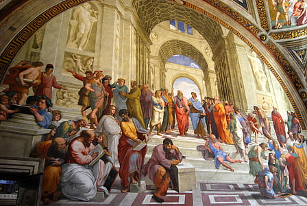 group of people in museum painting thumbnail