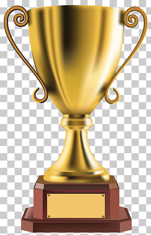 Trophy , Transparent Gold Cup Trophy , gold and brown trophy PNG clipart