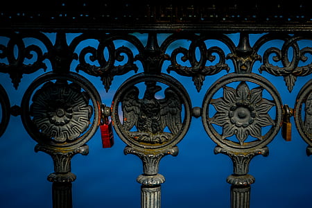 pattern, metal, vintage, architecture thumbnail