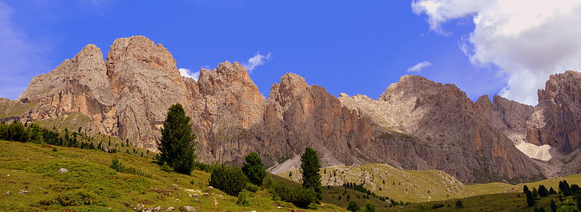 landscape photography of brown mountain thumbnail