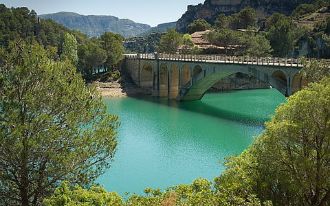 aerial view photography of bridge during daytime thumbnail