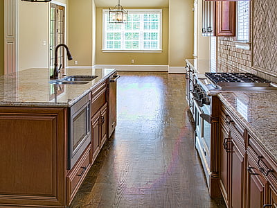 photo of kitchen cabinet with kitchen island thumbnail