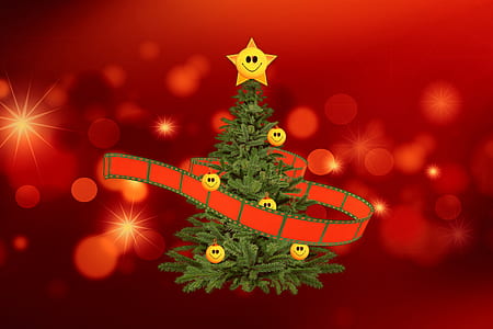 Christmas tree illustration thumbnail