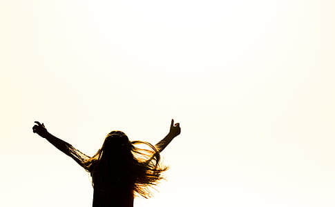 silhouette photography of woman thumbnail
