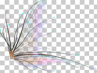 Fairy Wings Drawing, butterfly, black and blue fairy wings illustration PNG clipart