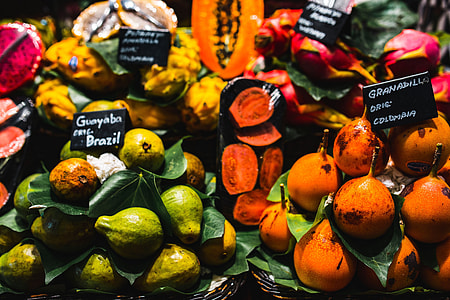 La Boqueria food market Barcelona Spain thumbnail