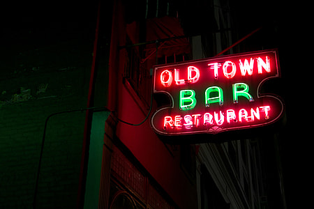 Old Town Bar Restaurant LED signage thumbnail