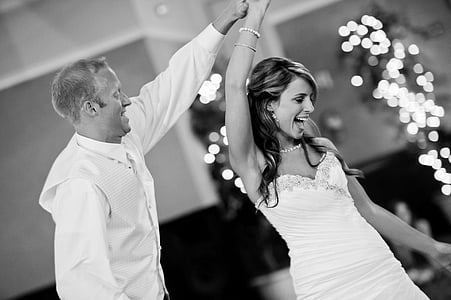 grayscale photo of woman wearing sweetheart neckline dress thumbnail