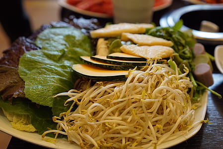 fresh vegetable on plate thumbnail