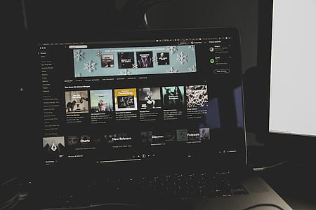 black and silver laptop thumbnail