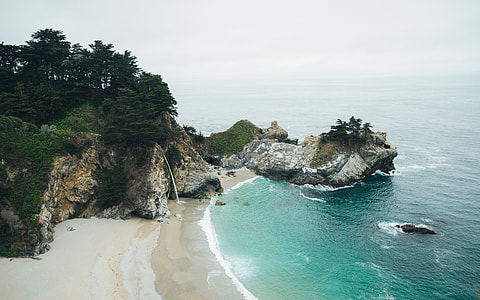 shore during daytime thumbnail