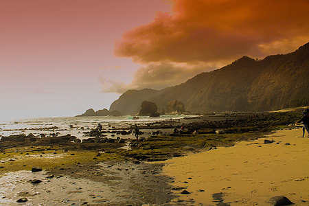 Coastline landscape in Indonesia thumbnail
