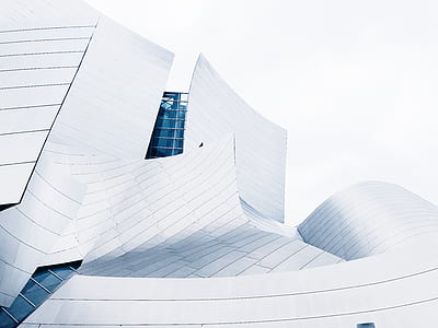 architectural photography of white infrastructure thumbnail