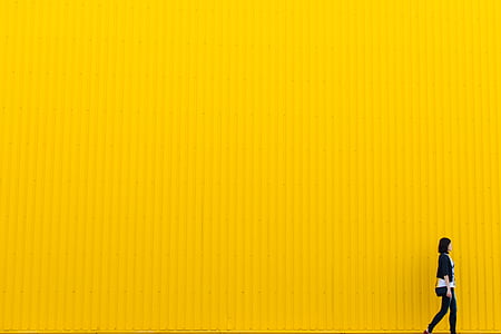 yellow and black abstract painting thumbnail