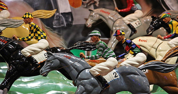 man riding on horse plastic figures thumbnail