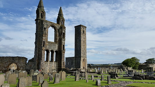 one point perspective photo of cemetery thumbnail
