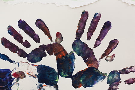 person showing hand prints thumbnail