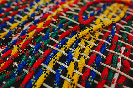 Colourful intertwined strings thumbnail