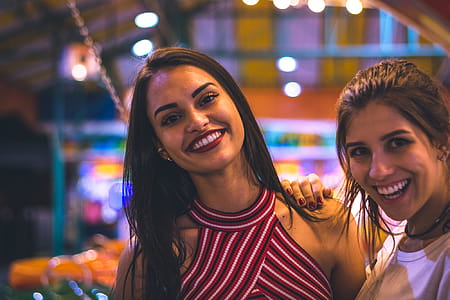 Selective Focus Photography of Women Smiling thumbnail