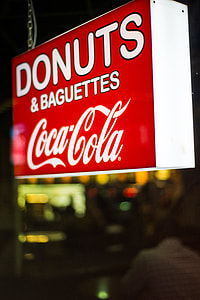 Donuts & Baguettes LED signage thumbnail