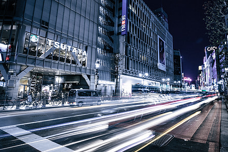 Streets of Tokyo, Japan at Night thumbnail
