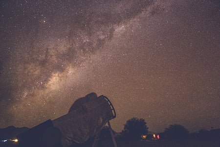 milky way galaxy at night time thumbnail