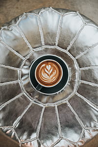 latte served in ceramic mug thumbnail