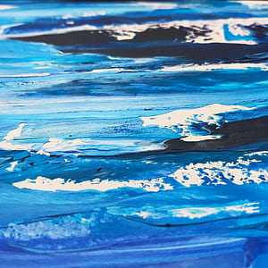 blue abstract painting thumbnail