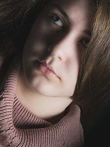 person, woman, girl, eyes thumbnail