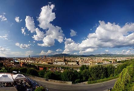 Fisheye View of Florence thumbnail