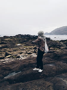 sea, dawn, landscape, nature thumbnail