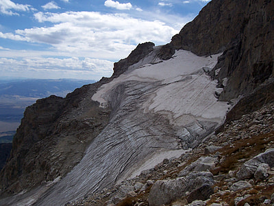 Middle Teton Glacier in Grand Teton National Park, Wyoming thumbnail