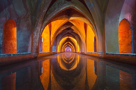 close up photo of concrete hallway thumbnail