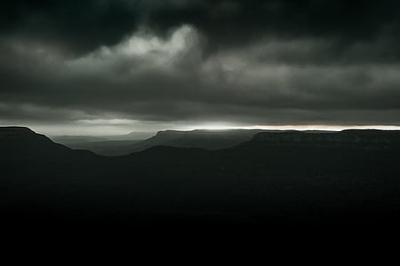 gray cloudy sky scenery thumbnail