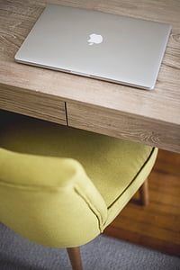 silver MacBook on table thumbnail