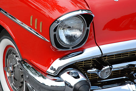 Red and Gray Classic Car thumbnail